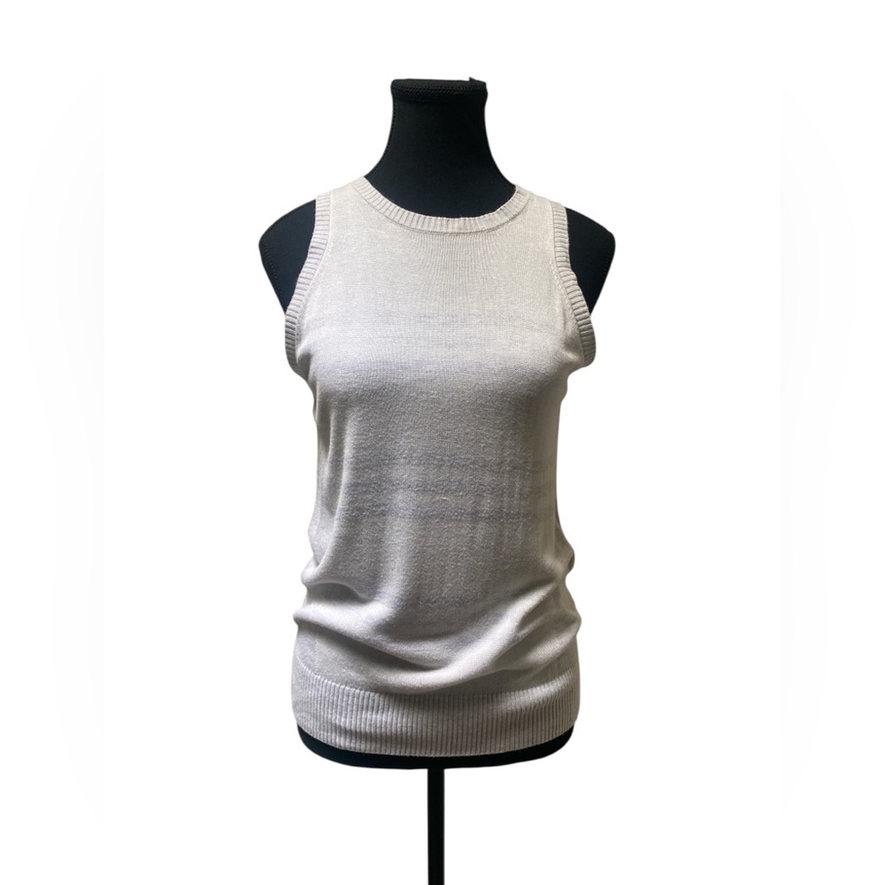 Chic Two-tone Sleeveless Tank Top GUC S